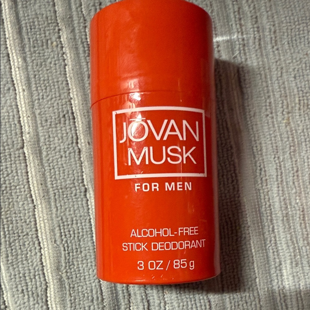Jovan Musk Men Alcohol-Free Deodorant Stick - Orange